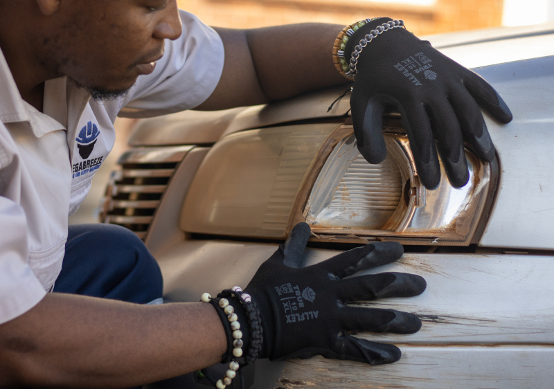 True Allflex foam latext gloves